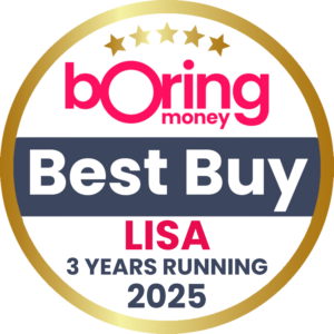 Boring Money Best Buy LISA Award - 3 years running